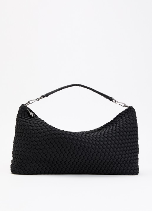 Naghedi Porto Medium Half Moon schoudertas met afneembare schouderriem