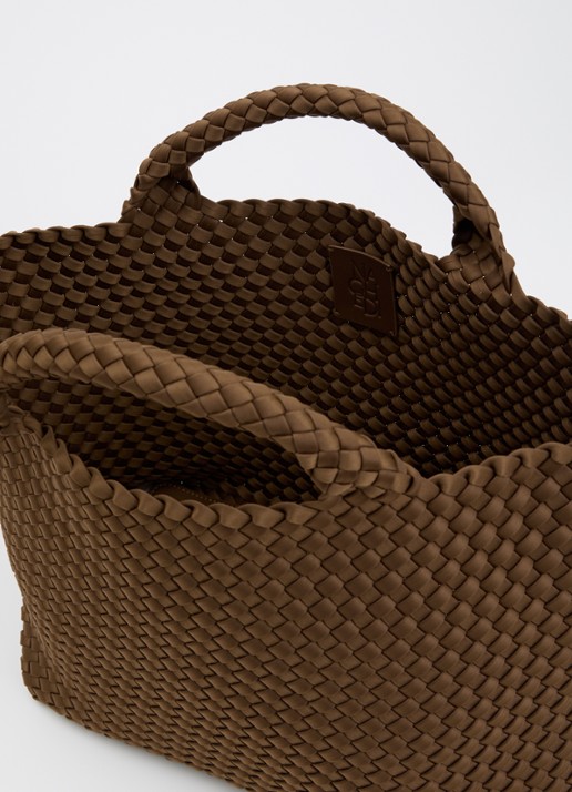 Naghedi St Barths Medium shopper met uitneembaar etui - detail 2 lichtbruin