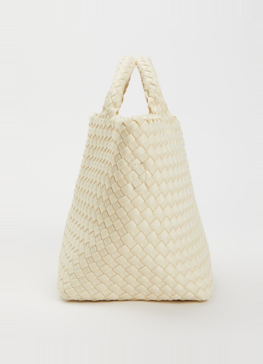 Naghedi St. Barths Petite shopper met uitneembaar etui - detail 3 gebroken wit