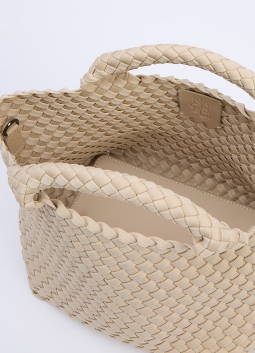 Naghedi St Barths Small shopper met uitneembaar etui - detail 2 beige