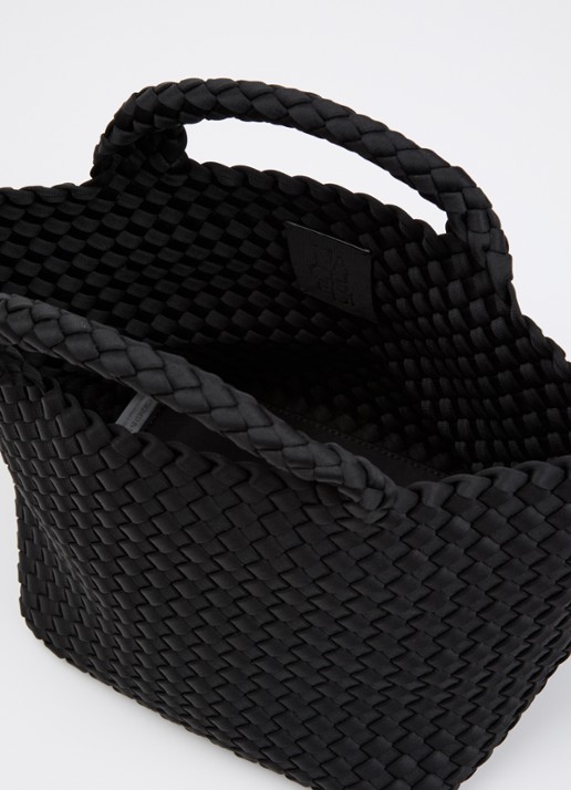 Naghedi St Barths Small shopper met uitneembaar etui - detail zwart