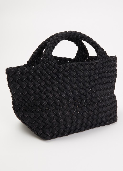 Naghedi St Barths Small shopper met uitneembaar etui - achterkant zwart