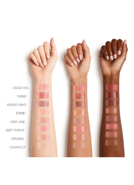 NARS Afterglow Lip Balm - getinte lipbalsem - detail 5 orgasm