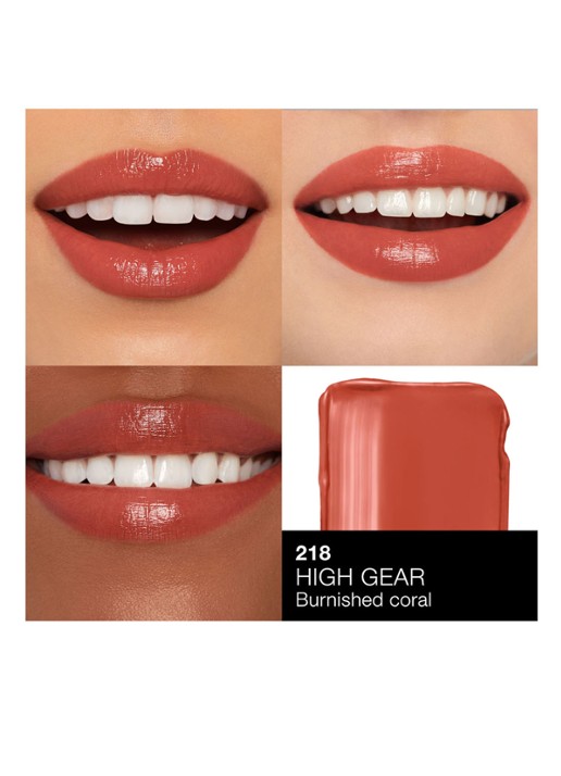 NARS Afterglow Sensual Shine Lipstick - detail 3 high gear - 218