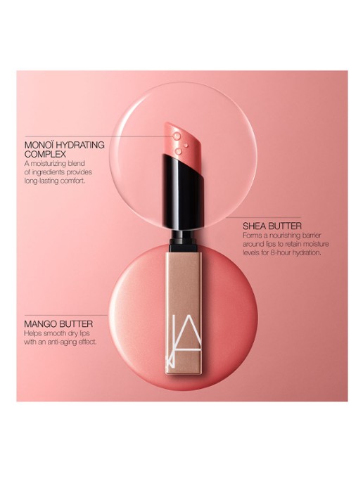 NARS Afterglow Sensual Shine Lipstick - detail 4 on edge - 209