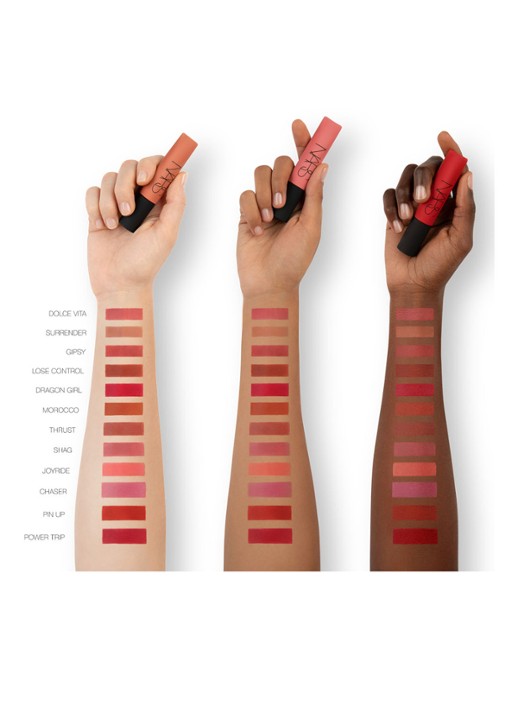 NARS Air Matte Lip Color - liquid lipstick - detail 3 dragon girl