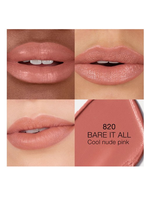 NARS Explicit Lipstick - detail 4 bare it all - 820