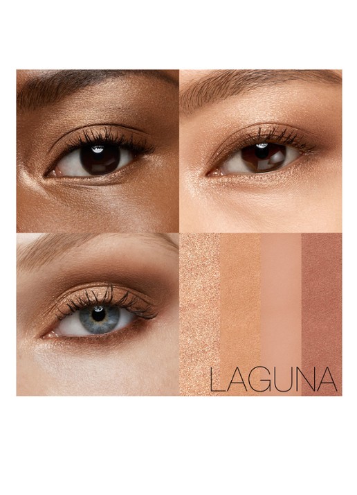 NARS Eyeshadow Quad - oogschaduw - detail 4 laguna