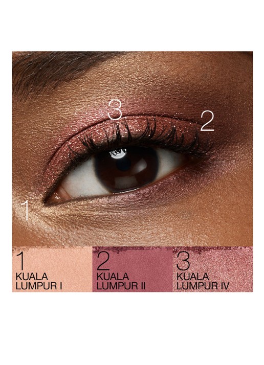 NARS Eyeshadow Quad - oogschaduw - detail 4 kuala lumpur