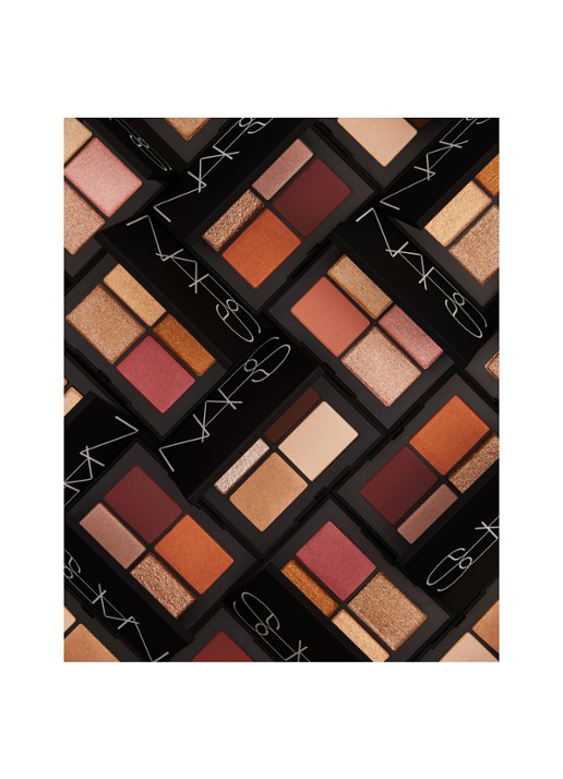 NARS Eyeshadow Quad - oogschaduw - detail 6 orgasm 