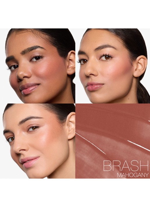 NARS Insatiable Liquid Blush - vloeibare blush - detail 3 brash