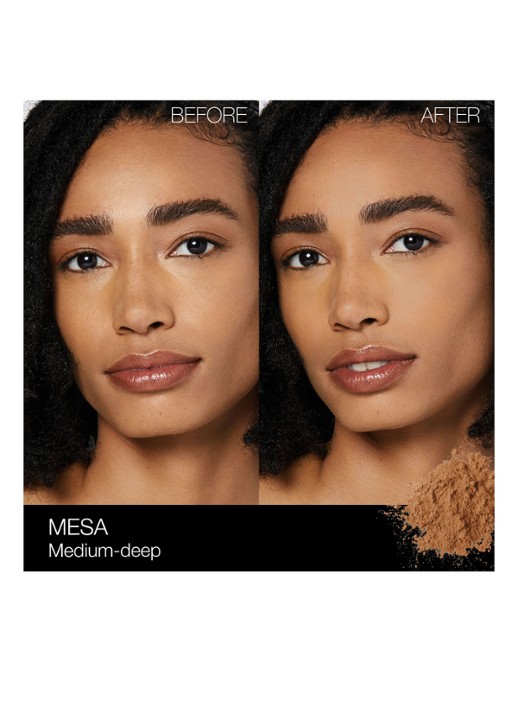 NARS Light Reflecting Loose Setting Powder - losse poeder - detail 4 mesa
