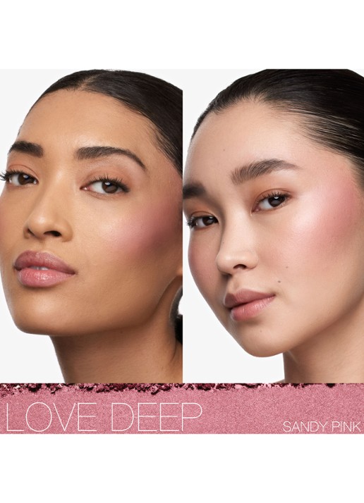 NARS Light Reflecting Luminizing Blush Refill - navulling - detail 3 love deep