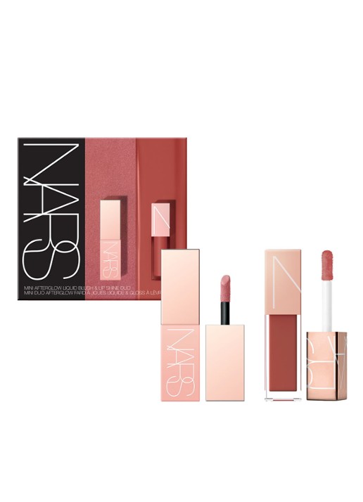 NARS Mini Afterglow Liquid Blush & Lip Shine Duo - travel size make-up set - voorkant 5 undefined