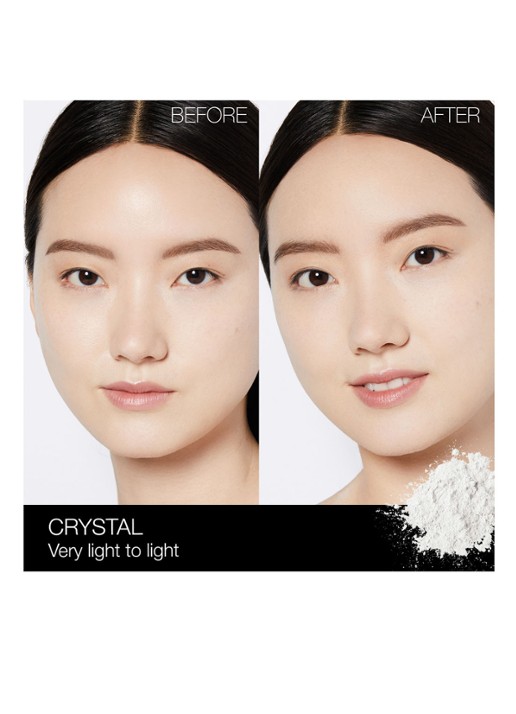 NARS Mini Light Reflecting Pressed Setting Powder - mini poeder - detail 4 crystal