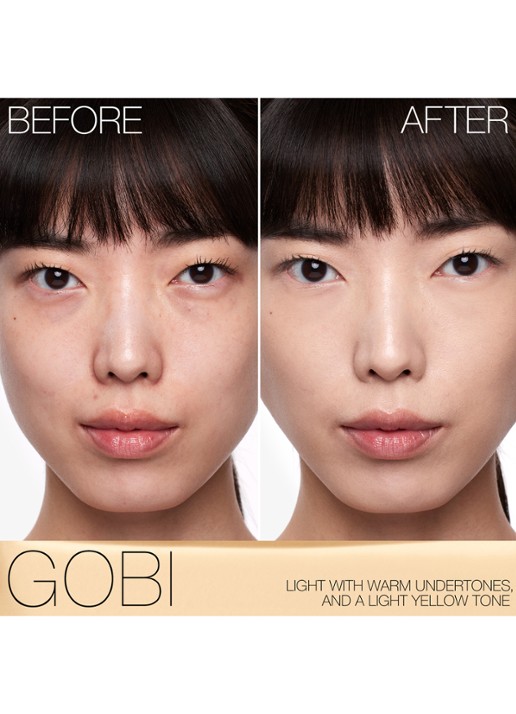 NARS Natural Matte Longwear Foundation - vloeibare foundation - detail 2  gobi