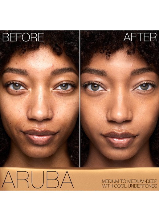 NARS Natural Matte Longwear Foundation - vloeibare foundation - detail 4  aruba