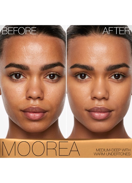 NARS Natural Matte Longwear Foundation - vloeibare foundation - detail 2  moorea