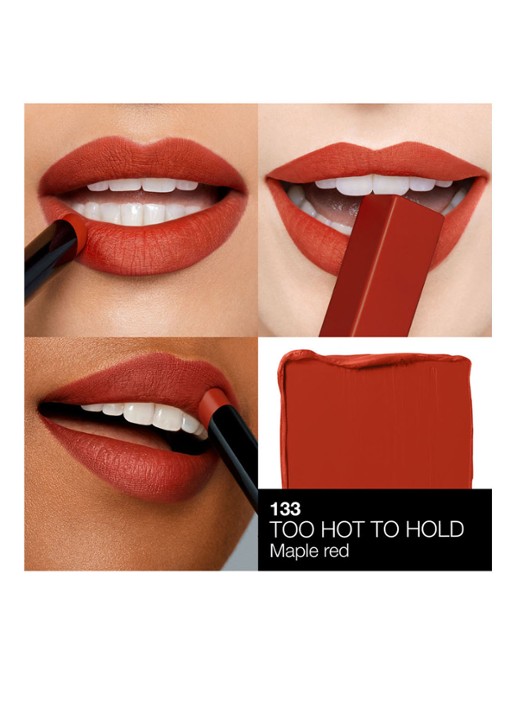 NARS Powermatte High-Intensity Lipstick  - detail 3 too hot to hold - 133
