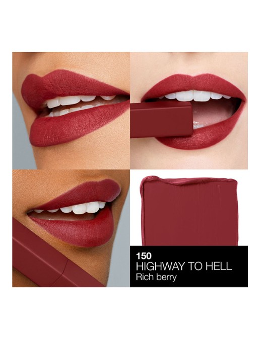NARS Powermatte High-Intensity Lipstick  - detail 3 highway to hell - 150