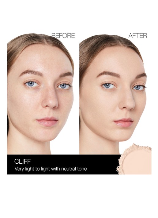 NARS Soft Matte Advanced Perfecting Powder - poeder - detail 5 cliff