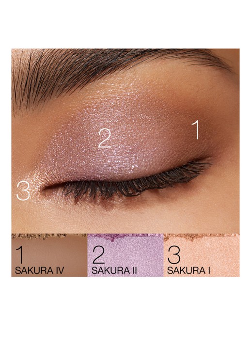 NARS The Beauty Transformed Eyeshadow Quad - Oogschaduw - detail 2 sakura