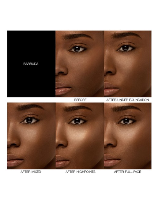 NARS Tinted Glow Booster - highlighter - detail 4 barbuda
