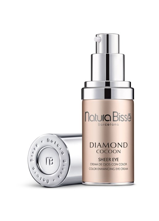 Natura Bissé Diamond Cocoon Sheer Eye - oogcrème - voorkant 2 beige