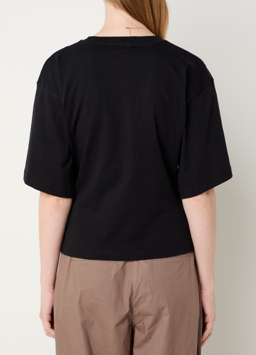 Neo Noir Asha T-shirt met ronde hals - achterkant 2 zwart
