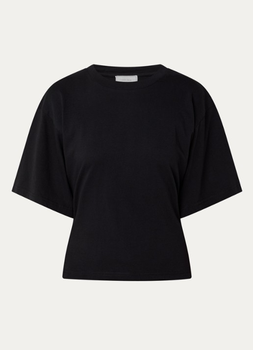 Neo Noir Asha T-shirt met ronde hals - voorkant 3 zwart