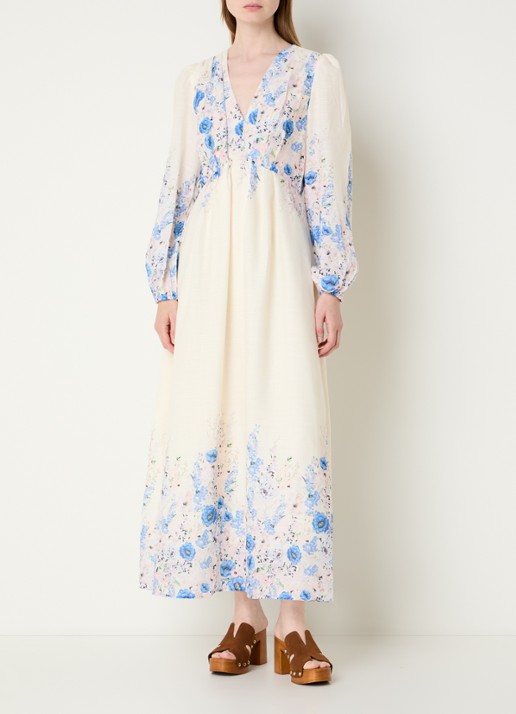 Neo Noir Silfi maxi tuniekjurk met print