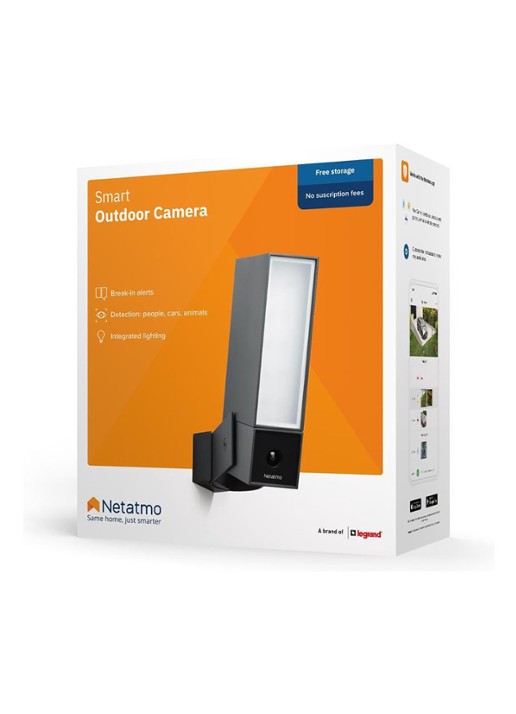 Netatmo Presence slimme buitencamera - detail 4 zwart