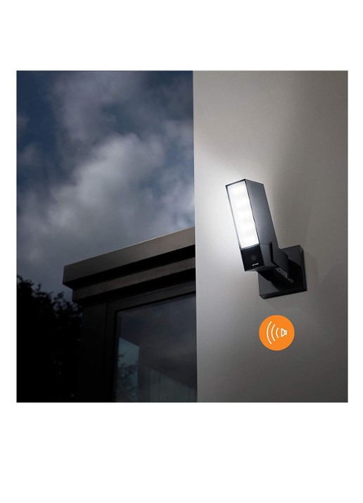 Netatmo Slimme buitencamera met sirene - voorkant 7 zwart