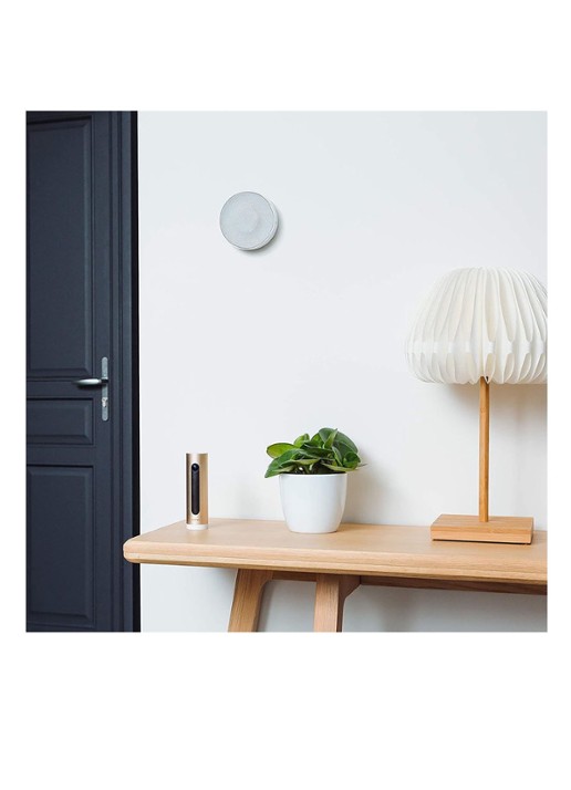 Netatmo Slimme sirene voor binnen - voorkant 2 gebroken wit