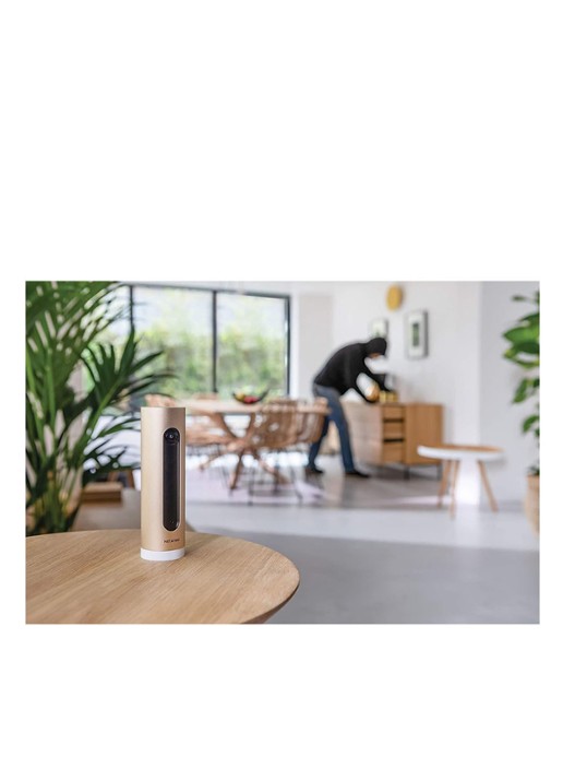 Netatmo Welcome slimme beveilingscamera voor binnen - voorkant 7 beige