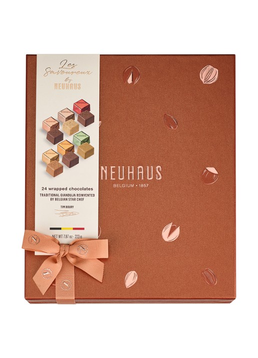 Neuhaus Les Savoureux chocolade bonbons 24 stuks in geschenkverpakking - voorkant undefined