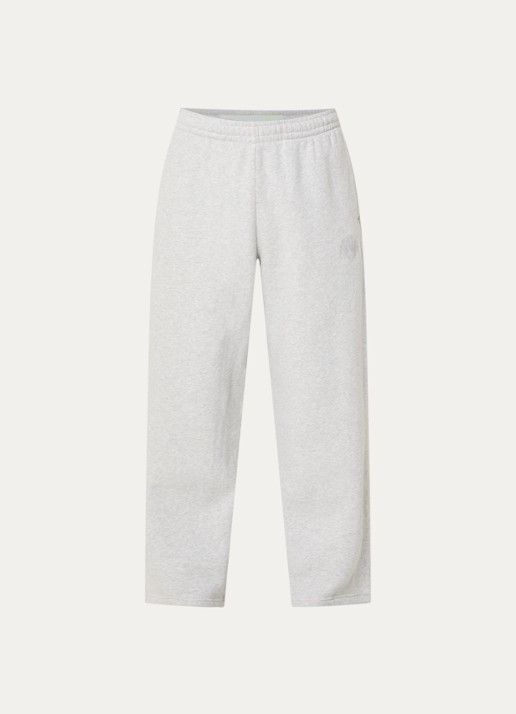 New Amsterdam Surf Association Chop loose fit joggingbroek met steekzakken - voorkant 4 grijsmele