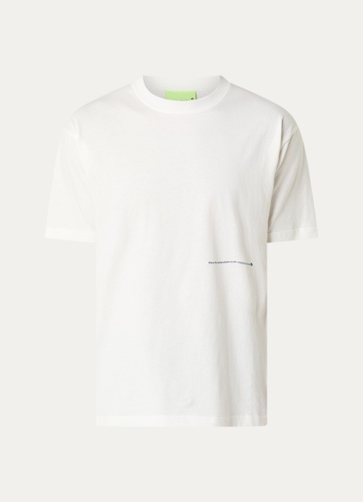 New Amsterdam Surf Association Hibiscus T-shirt met logo- en backprint