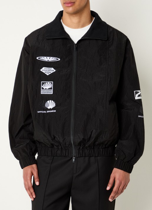 New Amsterdam Surf Association Jack met print en ritszakken