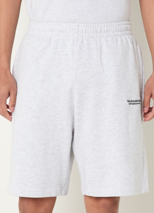 New Amsterdam Surf Association Loose fit korte joggingbroek met logo
