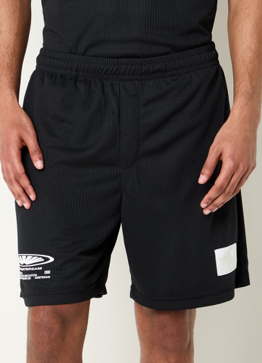 New Amsterdam Surf Association Straight fit korte broek met ritszakken