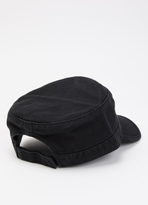 New Amsterdam Surf Association Sunsafety pet met logo en borduring - detail zwart