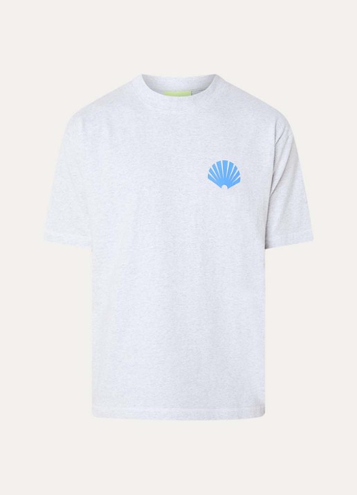 New Amsterdam Surf Association T-shirt met logo- en backprint