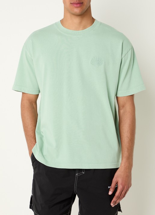 New Amsterdam Surf Association T-shirt met logoborduring