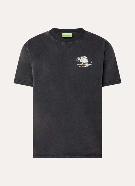 New Amsterdam Surf Association Welcome To Palmbeach T-shirt met logo- en backprint