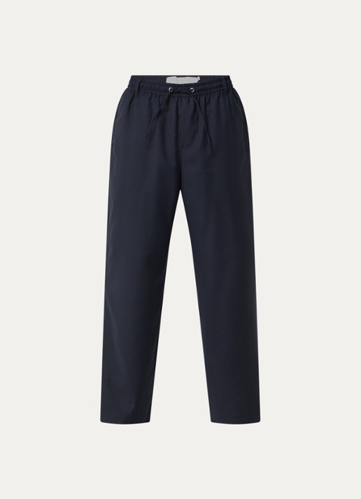 New Amsterdam Surf Association Work loose fit broek in wolblend