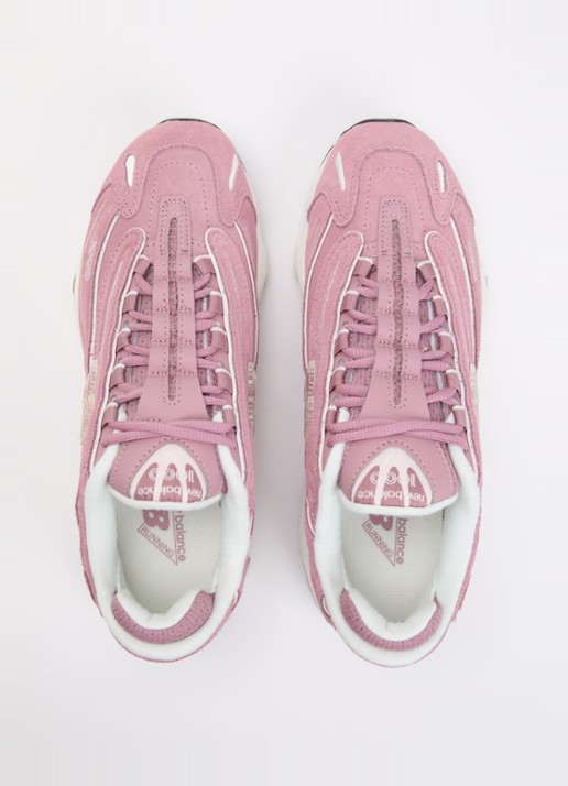 New Balance 1000 sneaker van suède  - detail 5 roze