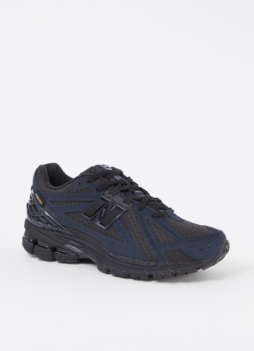 New Balance 1906 sneaker met leren details - voorkant 4 donkerblauw