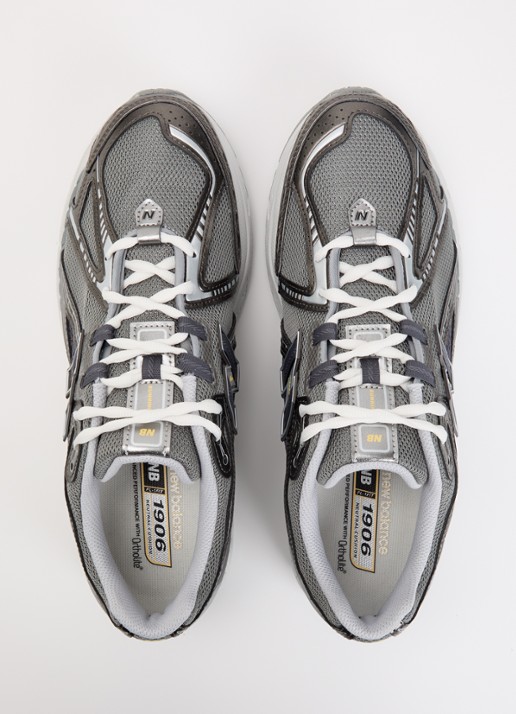 New Balance 1906 sneaker met mesh details - detail 3 grijs