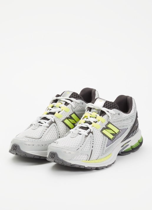 New Balance 1906 sneaker met mesh details - detail 3 wit